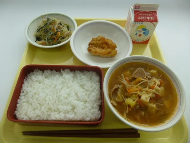 写真:12月5日(月曜)給食