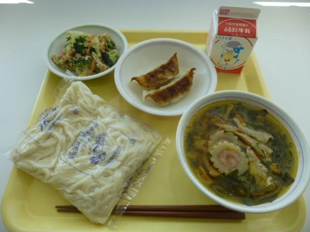 写真:12月8日(木曜)給食