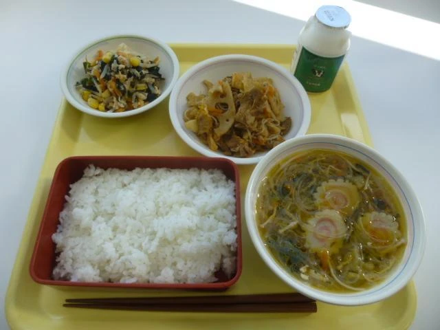 写真:12月14日(水曜)給食