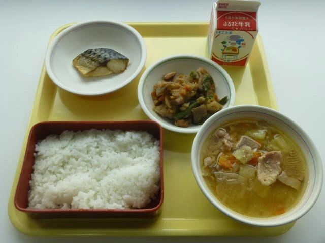 写真:10月12日(水曜)給食