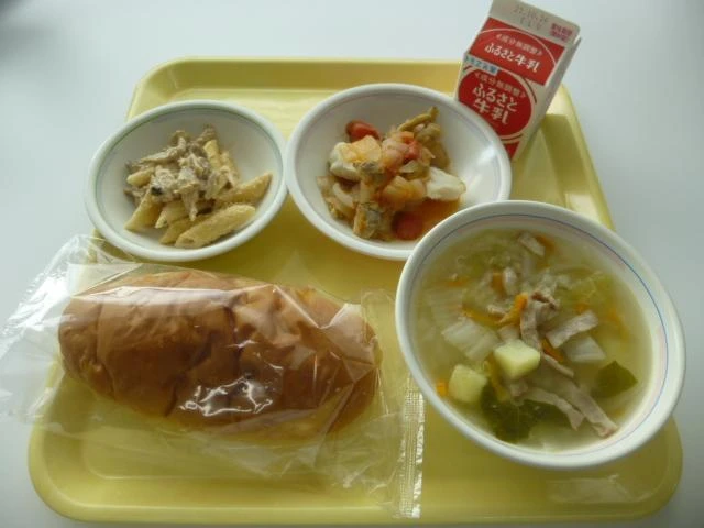 写真:10月14日(金曜)給食