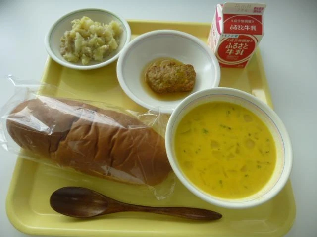 写真:10月28日(金曜)給食