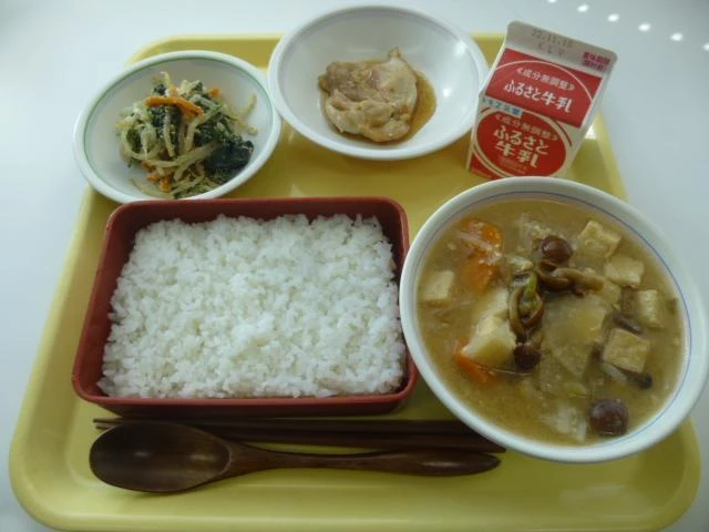 写真:10月31日(月曜)給食