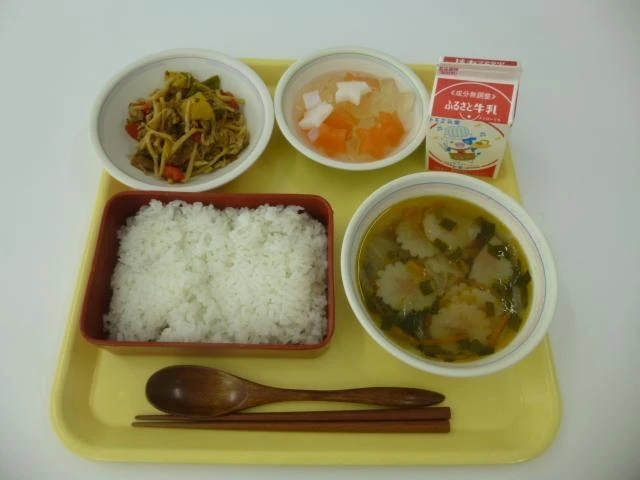 写真:7月6日(水曜)給食
