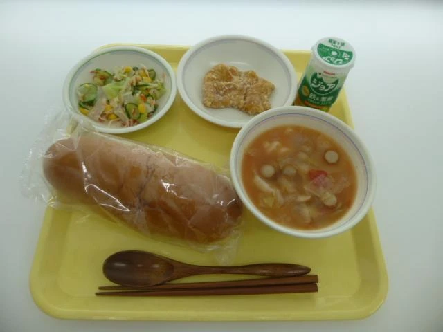 写真:8月26日(金曜)給食