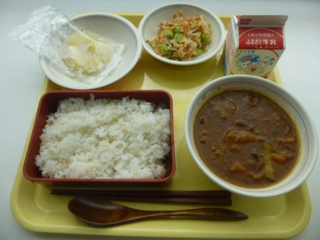 写真:8月29日(月曜)給食