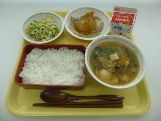 写真:6月8日(水曜)給食