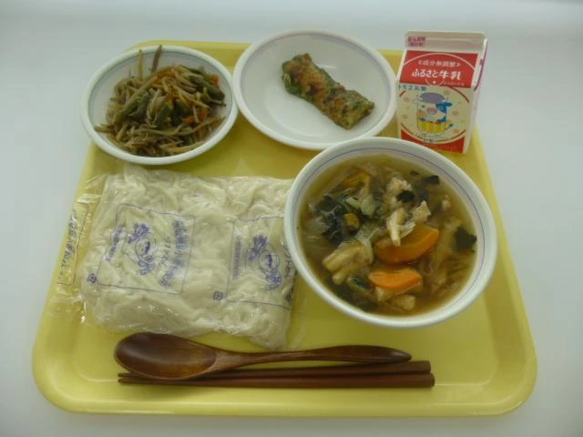 写真:6月16日(木曜)給食