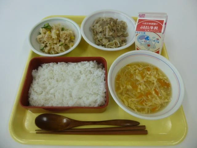 写真:5月18日(水曜)給食
