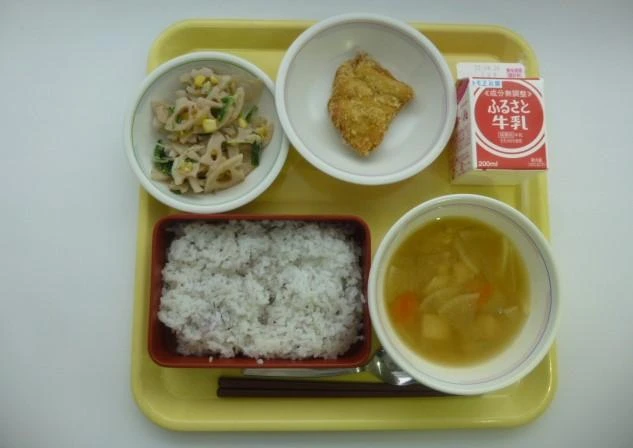 写真:4月14日(木曜)給食