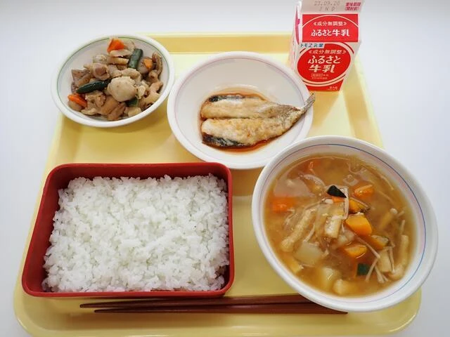 写真:9月8日(金曜)給食