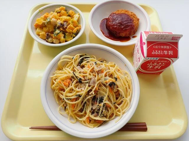 写真:9月11日(月曜)給食