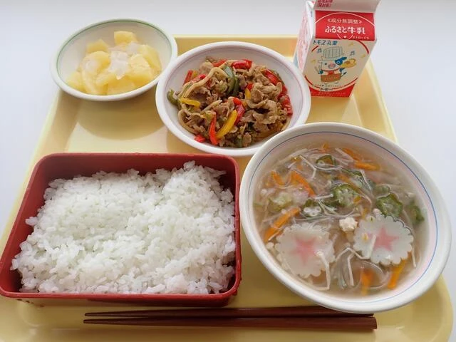 写真:7月7日(金曜)給食