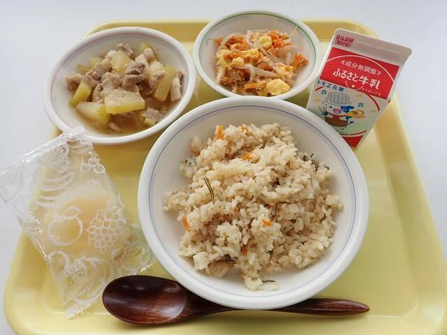写真:7月20日(木曜)給食