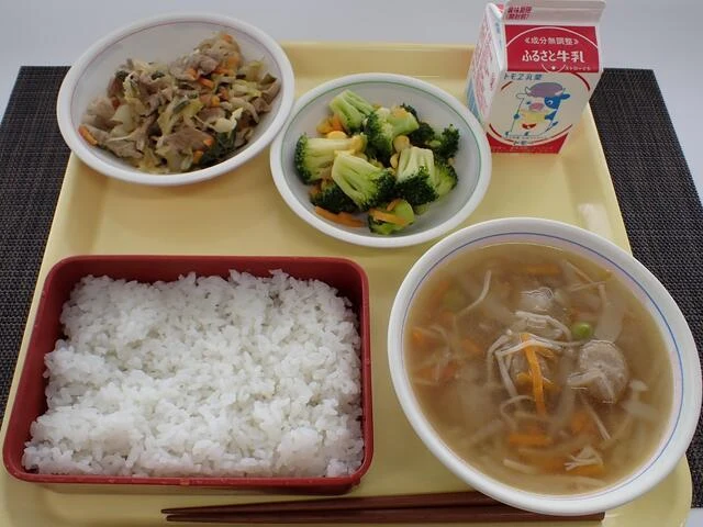 写真:6月15日(木曜)給食