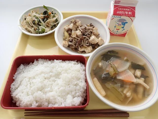 写真:6月2日(金曜)給食