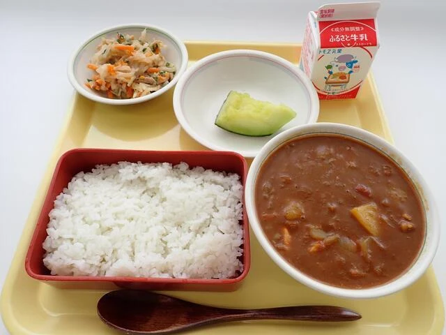 写真:6月13日(火曜)給食
