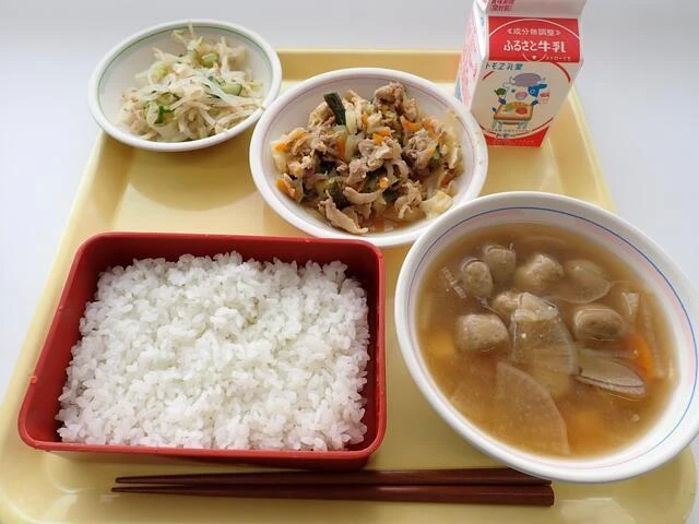 写真:6月19日(月曜)給食