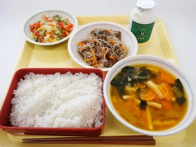 写真:6月22日(木曜)給食