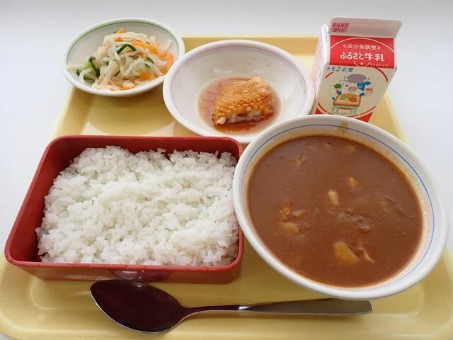 写真:4月13日(木曜)給食