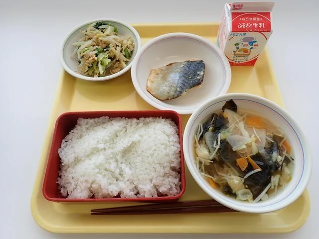写真:4月27日(木曜)給食