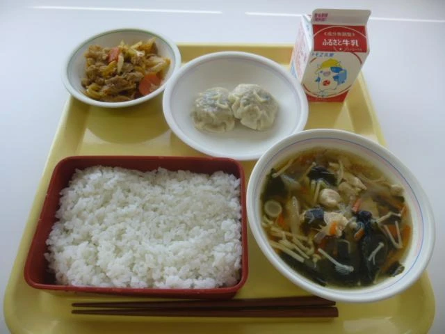 写真:3月14日(火曜)給食