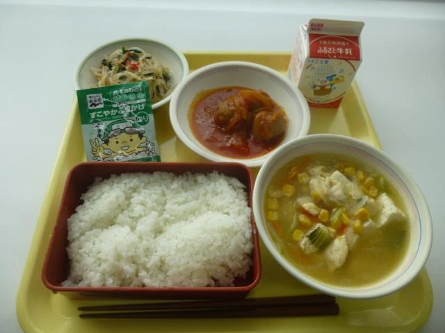 写真：2月7日（火曜）給食