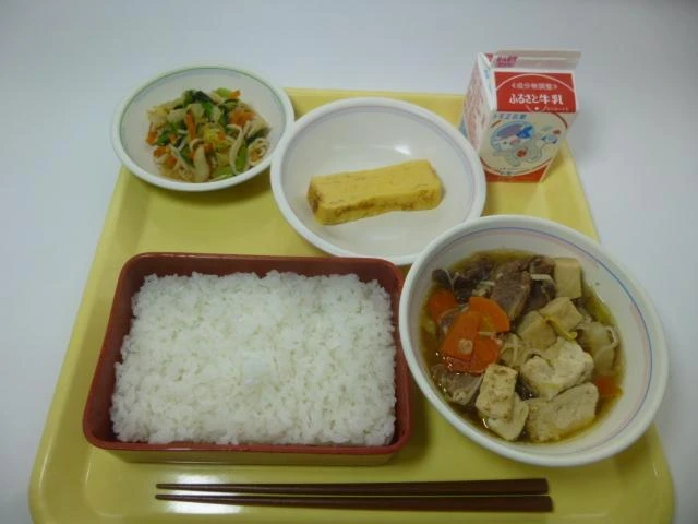 写真:1月16日(月曜)給食