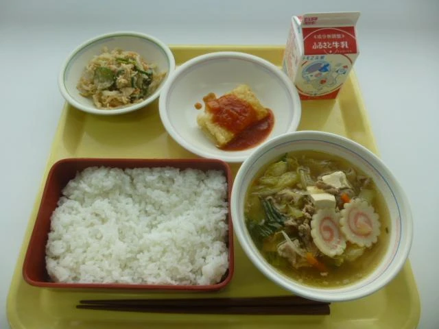 写真:1月17日(火曜)給食
