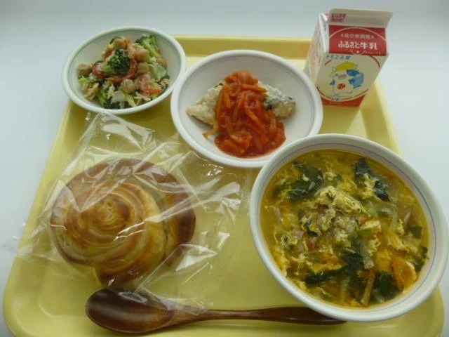 写真:12月5日(月曜)給食