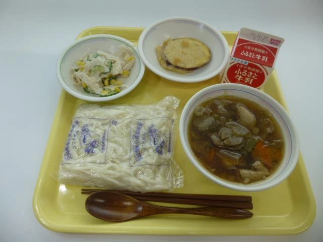 写真:10月7日(金曜)給食