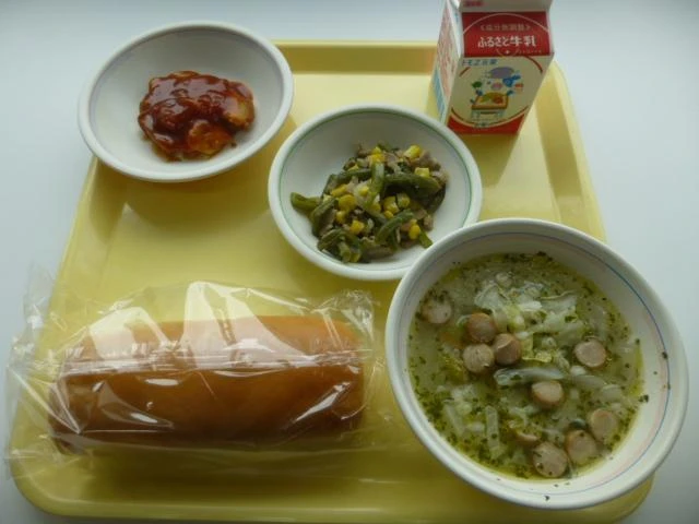 写真:10月12日(水曜)給食