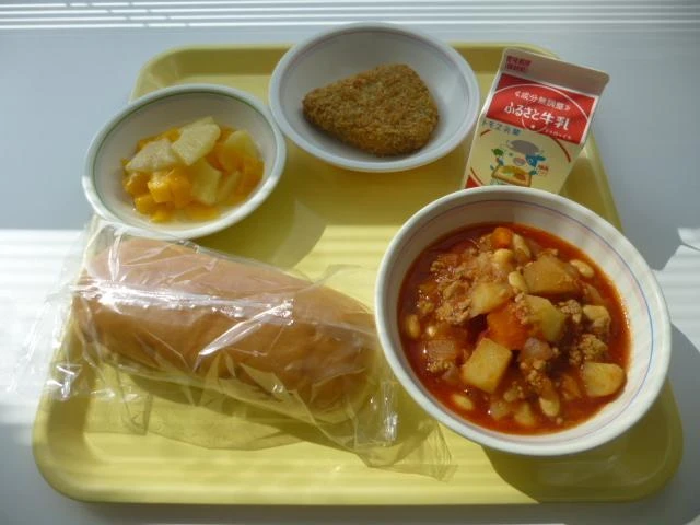 写真:10月19日(水曜)給食