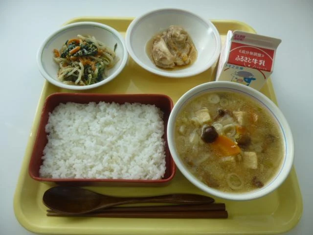 写真:10月27日(木曜)給食