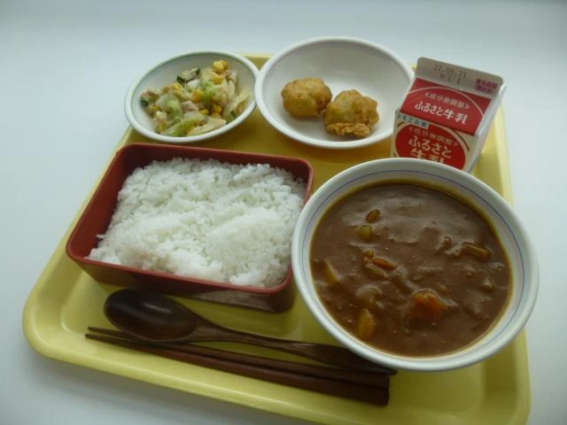 写真:9月9日(金曜)給食