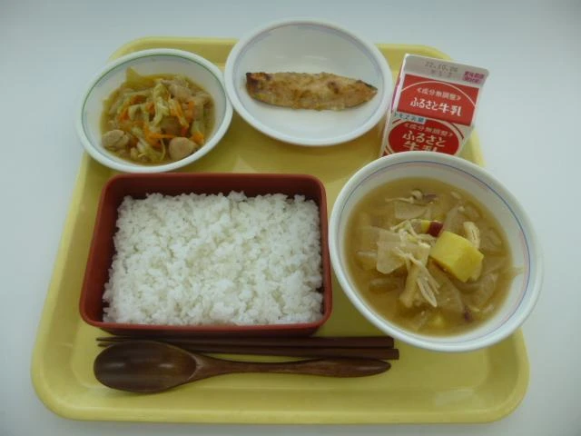 写真:9月26日(月曜)給食