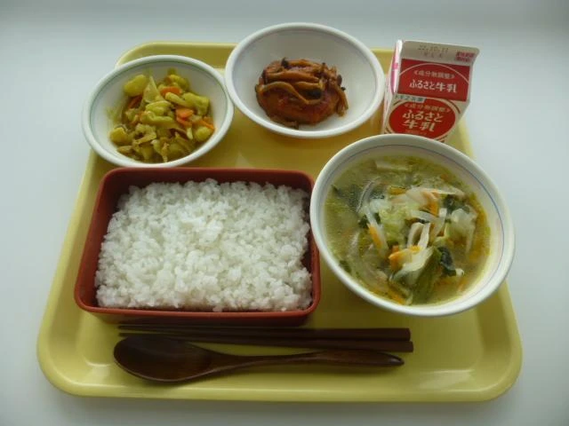 写真:9月29日(木曜)給食