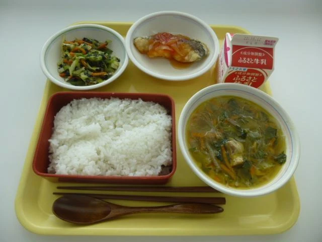 写真:9月30日(金曜)給食