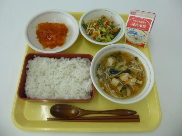 写真:7月8日(金曜)給食