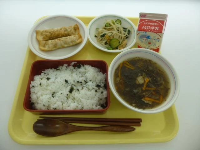 写真:8月25日(木曜)給食