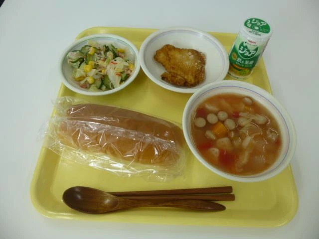 写真:8月31日(水曜)給食