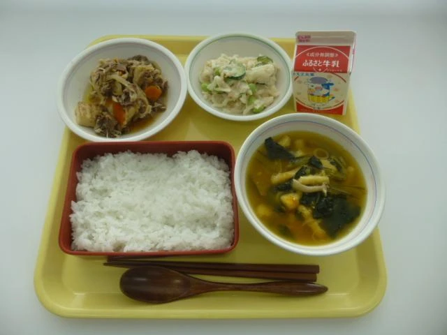 写真:6月14日(火曜)給食