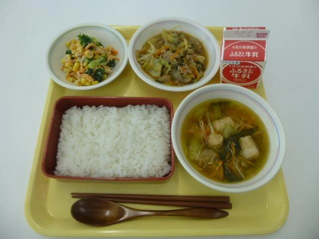 写真:6月27日(月曜)給食