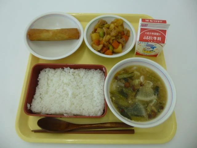 写真:6月30日(木曜)給食