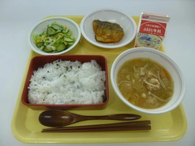 写真:5月27日(金曜)給食