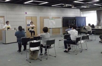 写真：養成講習会の様子