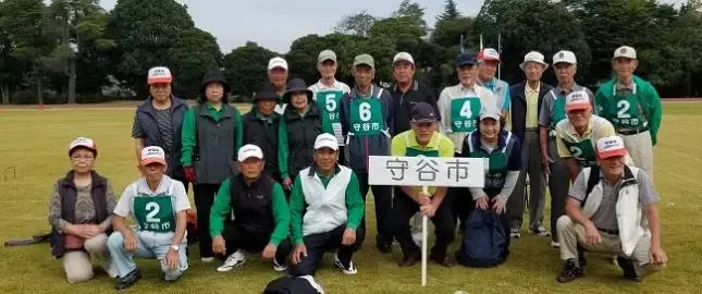 写真：守谷市代表のメンバー