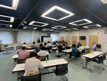 防犯講演会の様子