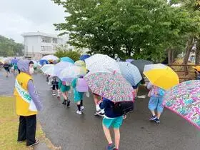 写真:あいさつ運動1