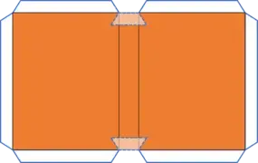 イラスト：ブッカーの切れ込みの入れかた